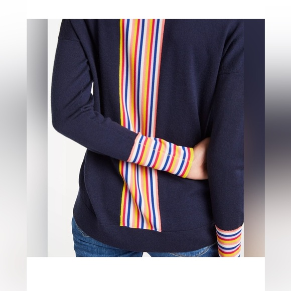 Boden Cassandra wool blend Multicolor Striped sweater - Picture 3 of 12